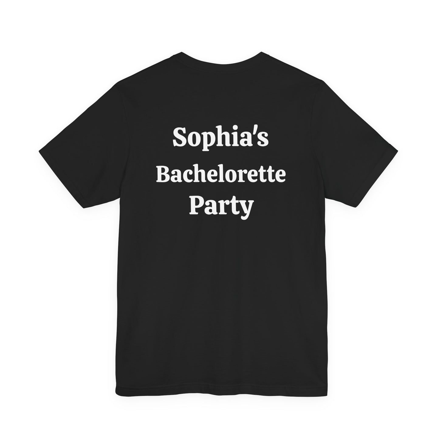 Personalized T-shirt Bachelorette Party