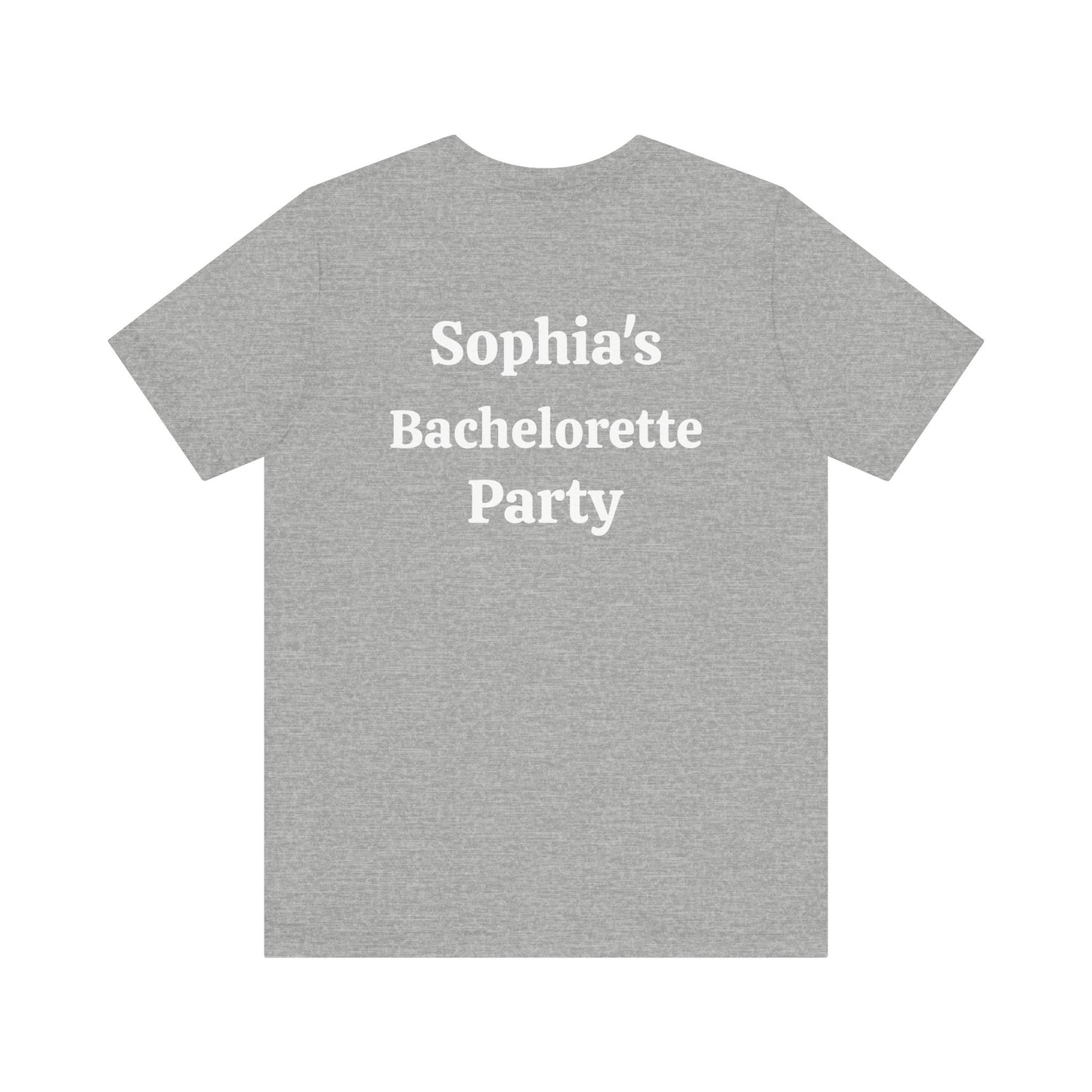 Personalized T-shirt Bachelorette Party