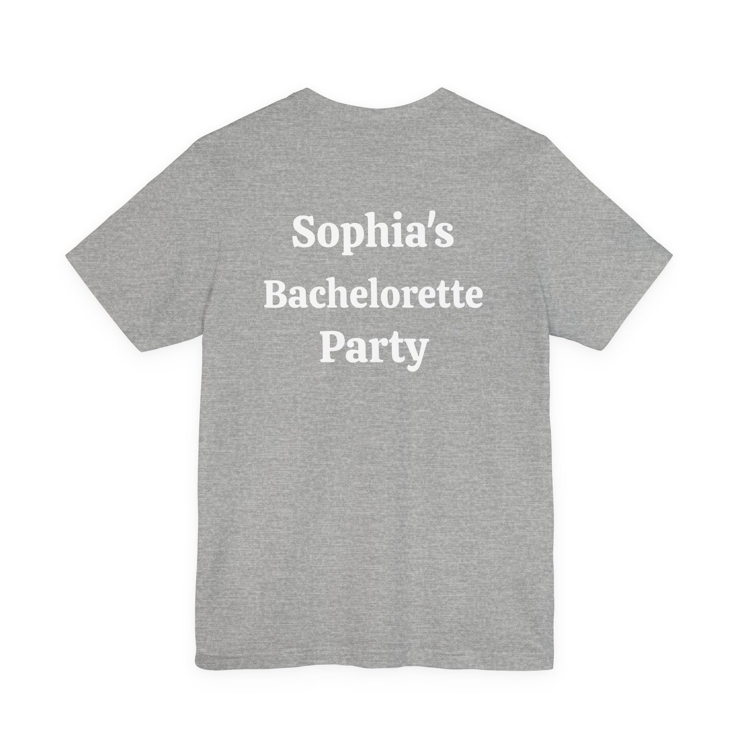 Personalized T-shirt Bachelorette Party