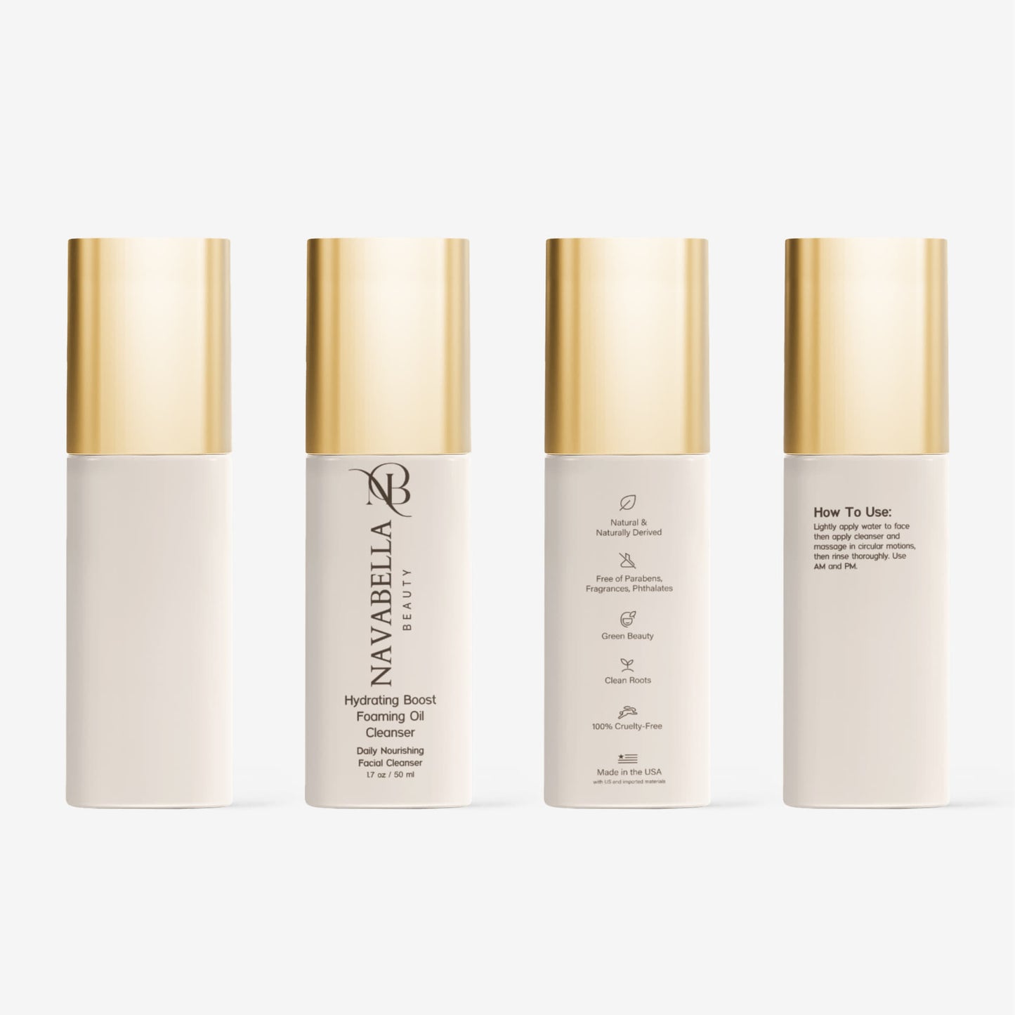 Milky Oil Foaming Cleanser Gold Cap