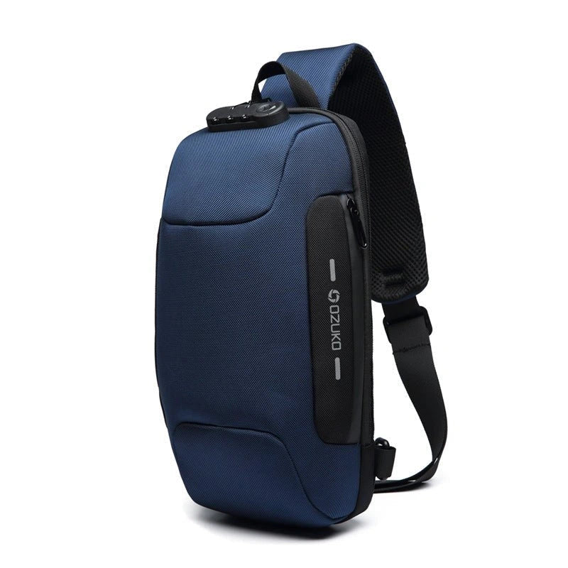Nomova™ TrekSafe – Anti-Theft Charging Crossbody Bag