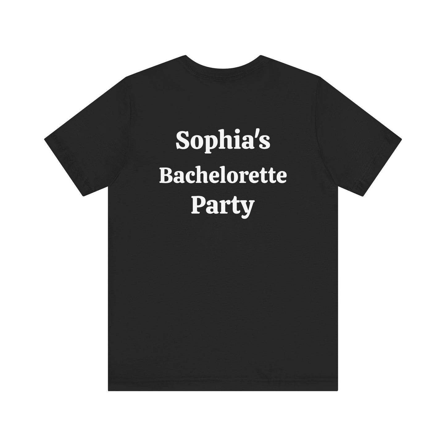 Personalized T-shirt Bachelorette Party