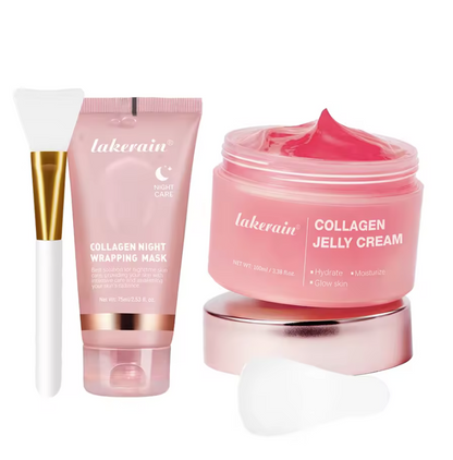 NavaGlow Collagen Face Mask Set