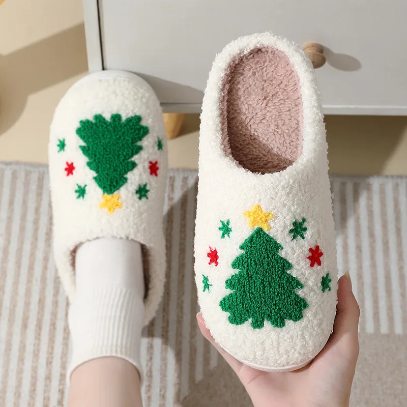 Cozy Winter Plush Slippers