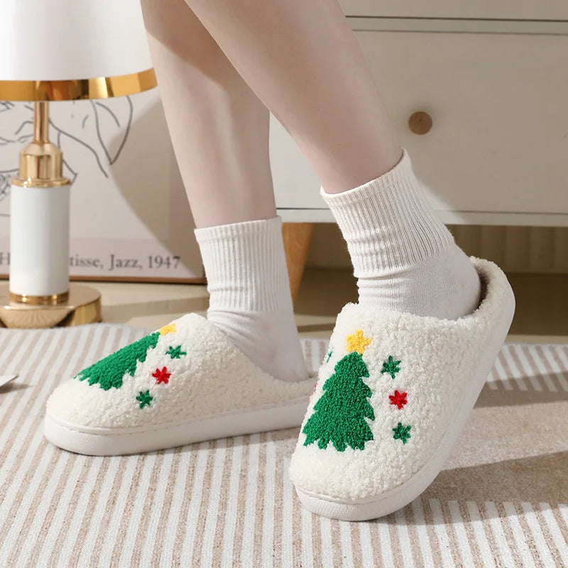 Cozy Winter Plush Slippers