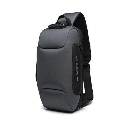 Nomova™ TrekSafe – Anti-Theft Charging Crossbody Bag
