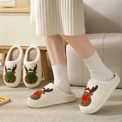Cozy Winter Plush Slippers