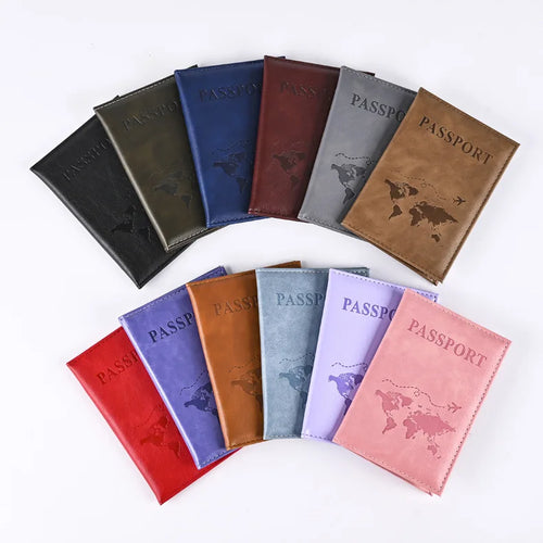 NavaShai Vibrant Travel Passport Holder