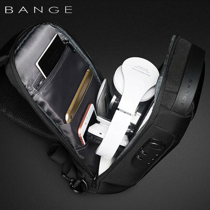 Nomova™ TrekSafe – Anti-Theft Charging Crossbody Bag